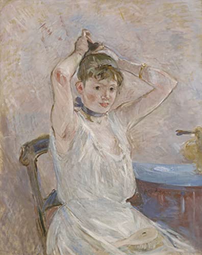 Impression Prints Toile Le Bain de Berthe Morisot, l'émotion de l'art chez soi