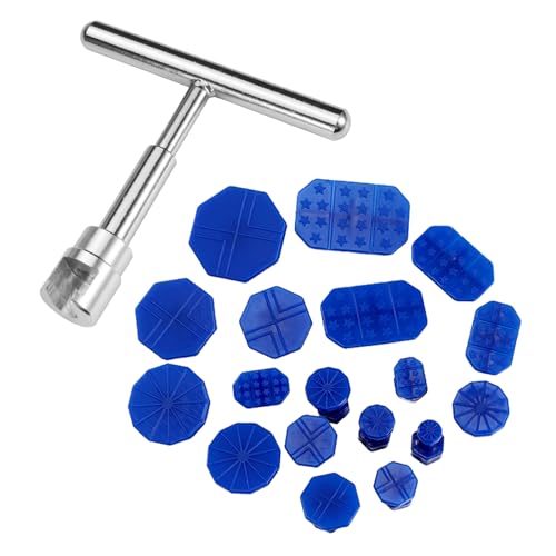 Huakaile 19 PCS Car Dent Puller Kit, Body Dent Removal