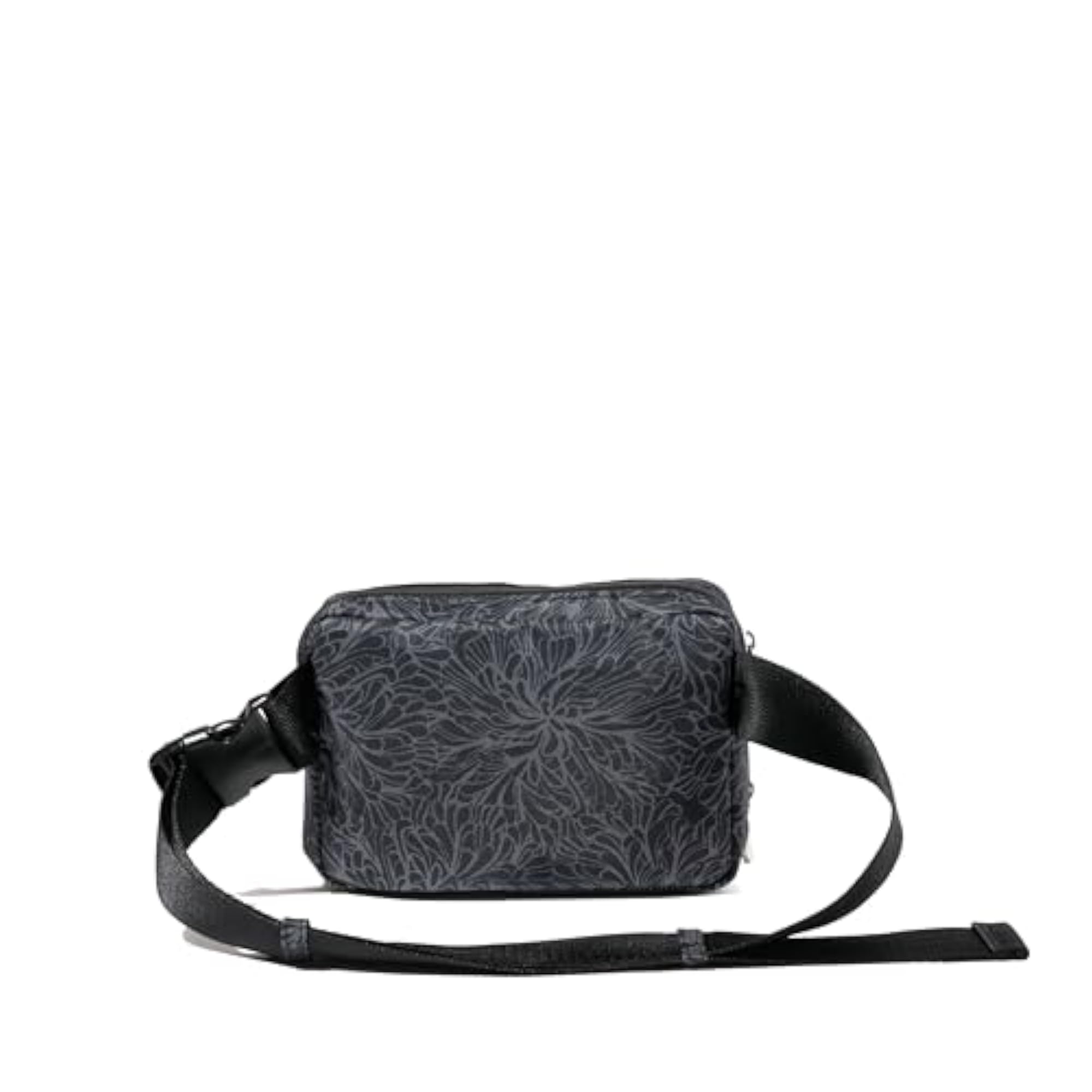 Women's Modern Belt Bag Sling, Midnight Blossom