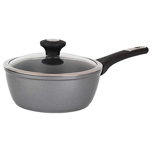 Thomas 1406202 kastrull av titan med non-stick beläggning och glaslock, 20, 2,1 cm, silver, 20 cm