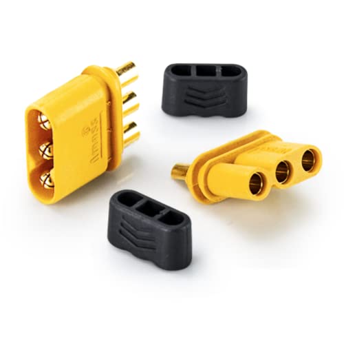 5 Paar 10 Stück Premium MR30 R30 Original Amass 3Pin 3Pol Goldstecker...