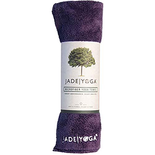 Jade Yoga - Toalla de Microfibra para Yoga, Color Morado