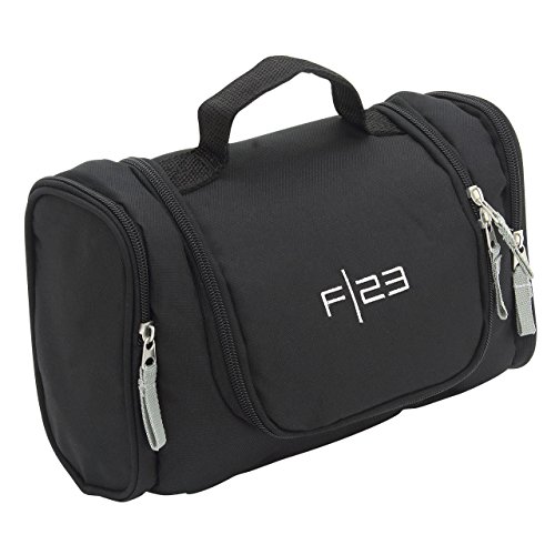 Preisvergleich Produktbild F / 23 Kulturtasche mit Henkel, Polyester, 29 cm, Schwarz