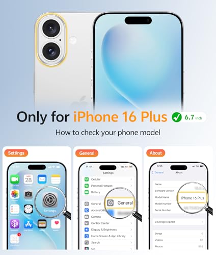 Image of FNTCASE for iPhone 16 Plus Case: [Compatible with Magsafe] Translucent Matte Cases with [Full Camera Protection] [Screen Protector] Military Grade Shockproof Protective Phone Cover - White