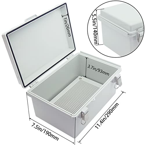 Boîte de jonction IP67 étanche et durable avec plaque de montage pour dérivation extérieure - 3