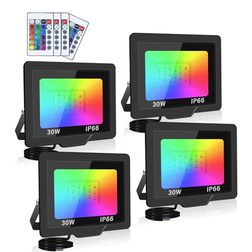 Projecteur LED extérieur 30W étanche pour résoudre l'éclairage sombre du jardin et du garage