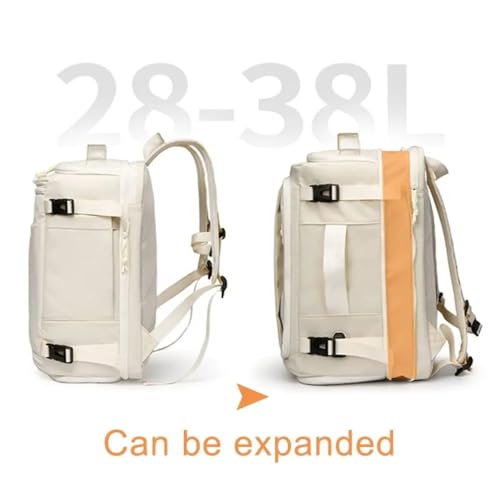 Image of The Purple Tree Multifunction Waterproof Laptop Travel Backpack with Shoe Compartment, Shoulder Bag, 35 L Laptop Backpack with USB Charging