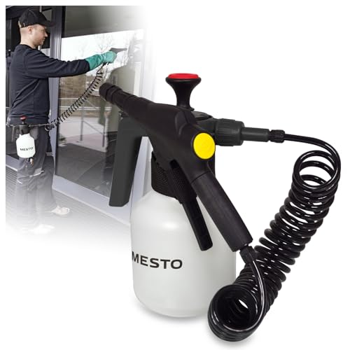 MESTO Belt HELD Plus 1.5 Drucksprüher 1,5L | Pumpsprühflasche 3 Bar | Gürteltragbare Sprühflasche Industrie | Drucksprühgerät für Säure, Reinigungsmittel & Desinfektion | Ölsprüher | Flachstrahldüse MESTO Belt HELD Plus 1.5 Drucksprüher 1,5L | Pumpsprühflasche 3 Bar | Gürteltragbare Sprühflasche Industrie | Drucksprühgerät für Säure, Reinigungsmittel & Desinfektion | Ölsprüher | Flachstrahldüse