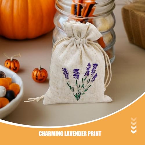 Bolsas de saquitos de lavanda pequeños reutilizables 12 pzas miniatura 5
