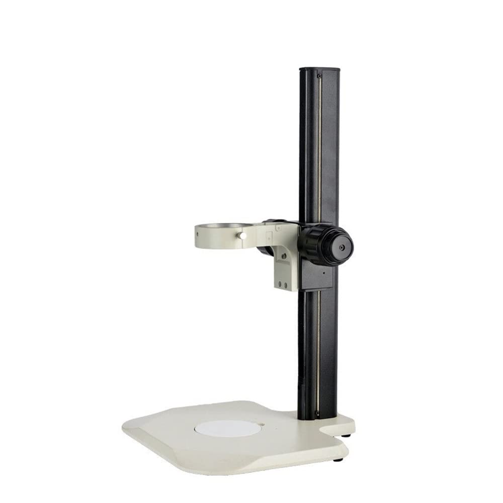 Mikroskop Mikroskoptische und -stative Langer Arbeitsabstand Mikroskophalter Linsenöffnung 76 mm Mikroskop-Fokusrahmen Armhöhe 500 mm