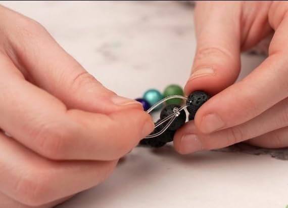 Image of Honbon Fancy Designer Beads Evil Eye Charms Bracelet,Handmade Unisex Nazar Bracelets,Friendship Band for All -Girls, Boys, Men & Women