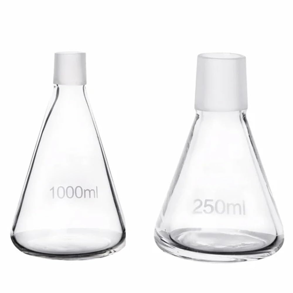 Laborausstattung und -bedarf Kolben 1000 ML for Vakuum Set Labor Geräte Zubehör Glaswaren Dreieck 250mL 500