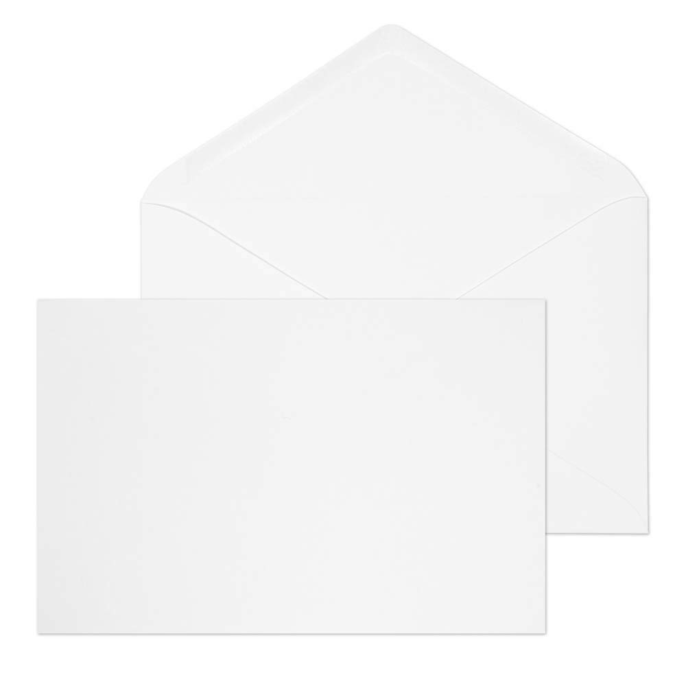 Blake Purely Everyday 121 x 184 mm 90 gsm Banker Invitation Gummed Envelopes (ENV2178) White - Pack of 1000