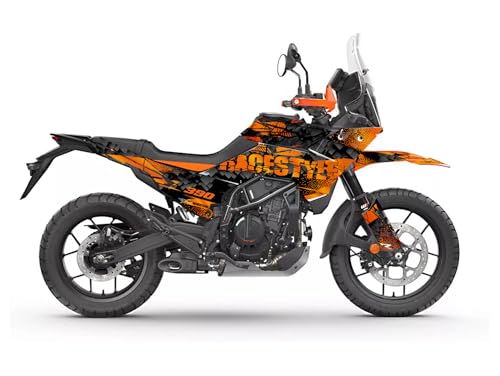 race-styles Aufkleber Kit kompatibel mit KTM 125 200 390 Duke SMCR Enduro Adventure R