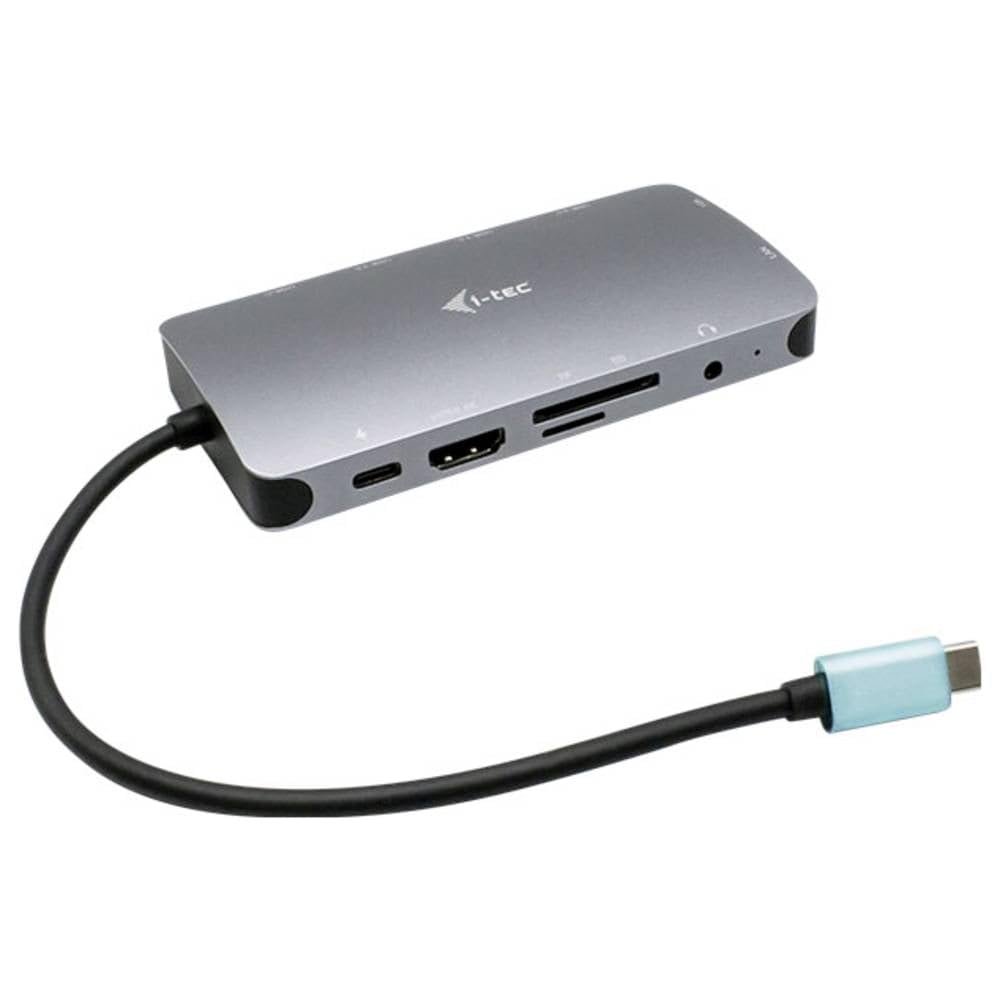 i-tec Metal USB-C Nano Dock HDMI/VGA with LAN + Power Delivery 100 W