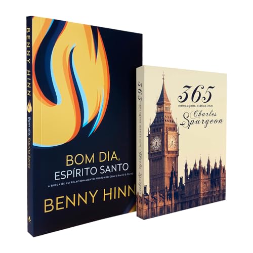 Kit Bom Dia Espírito Santo Benny Hinn + 365 Mensagens Diárias Cha...