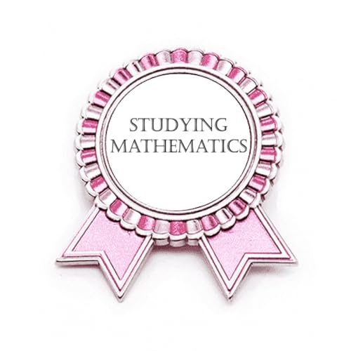 Broche d'insigne d'étude des mathématiques pour valoriser les élèves en classe
