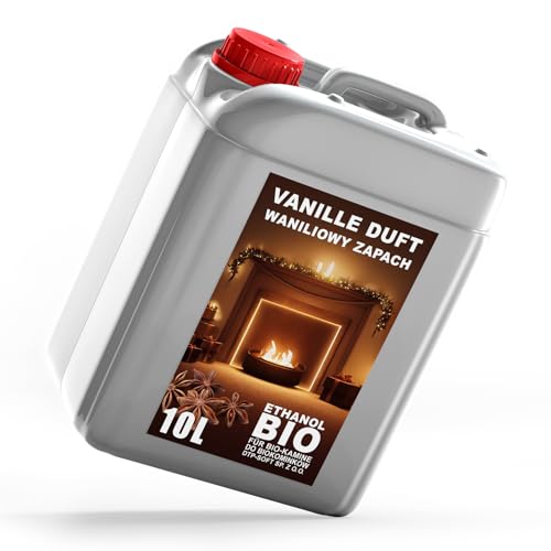 10L Premium Bioethanol 96,6% Reinheit - 10 Liter Ökologischer...