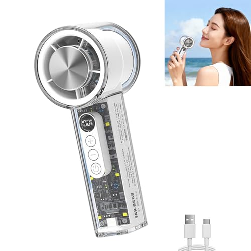 Ventilateur de refroidissement manuel USB à 100 vitesses réglables pour un air frais sur mesure