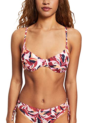 ESPRIT Damen Carilo Beach Rcs Uw.bra Bikini, Dark Red, 40 / 80B