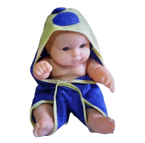 Image of BKDT Marketing Cute Little Baby Boy Doll for Kids /Boys /Girls Moveable Legs & Arms with Removable Clothes Set 21 cm - Birthday /Return Gifts