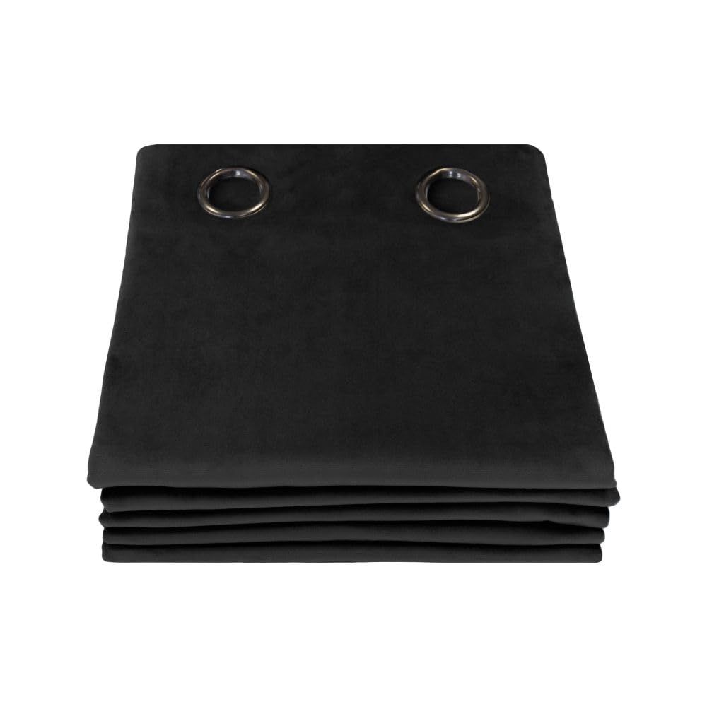 Rideau anti-bruit velours noir 130x250 Moondream DecibelControl