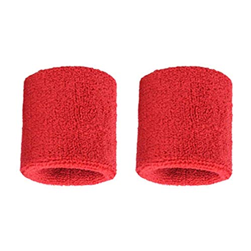 Preisvergleich Produktbild gfjfghfjfh 1 Paar Armbänder aus Reiner Baumwolle Weiche Handgelenkschutz-Stützbänder Handgelenkbänder Sport-Schweißbänder zum Spielen von Basketball-Tennis