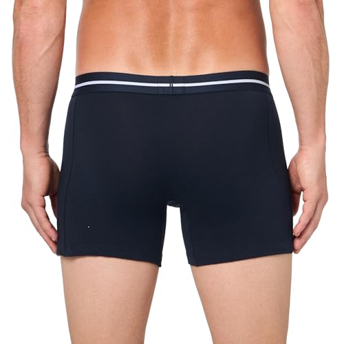 BOSS Men's 3 Pack Bold Logo Cotton Stretch Boxer Briefs3