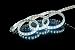 CBConcept UL Listed, 6.6 Feet, Super Bright 1800 Lumen, 6000K Pure White, Dimmable, 110-120V AC Flexible Flat LED Strip Rope Light, 120 Units 5050 SMD LEDs, Indoor/Outdoor Use, [Ready to use]