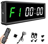 Btbsign cronômetro para academia de treino com intervalo de led