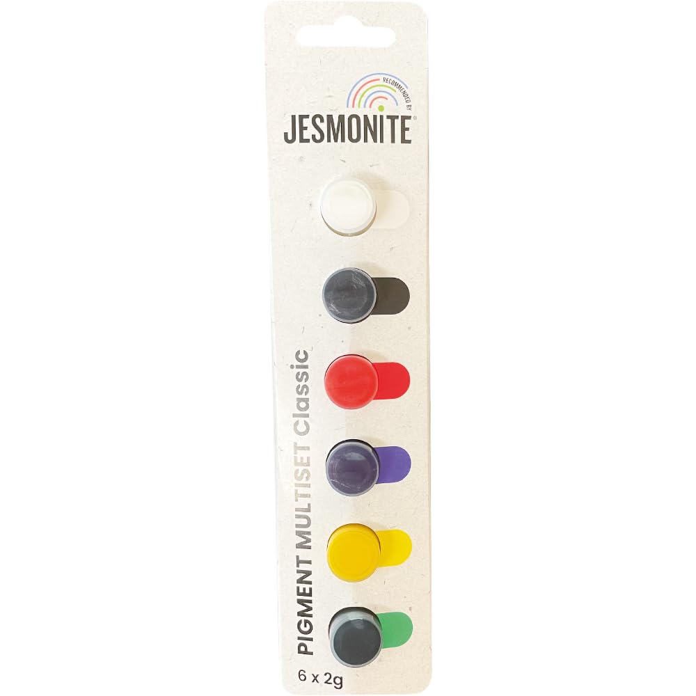 Jesmonite Pigments Barrette 6x2g Classic