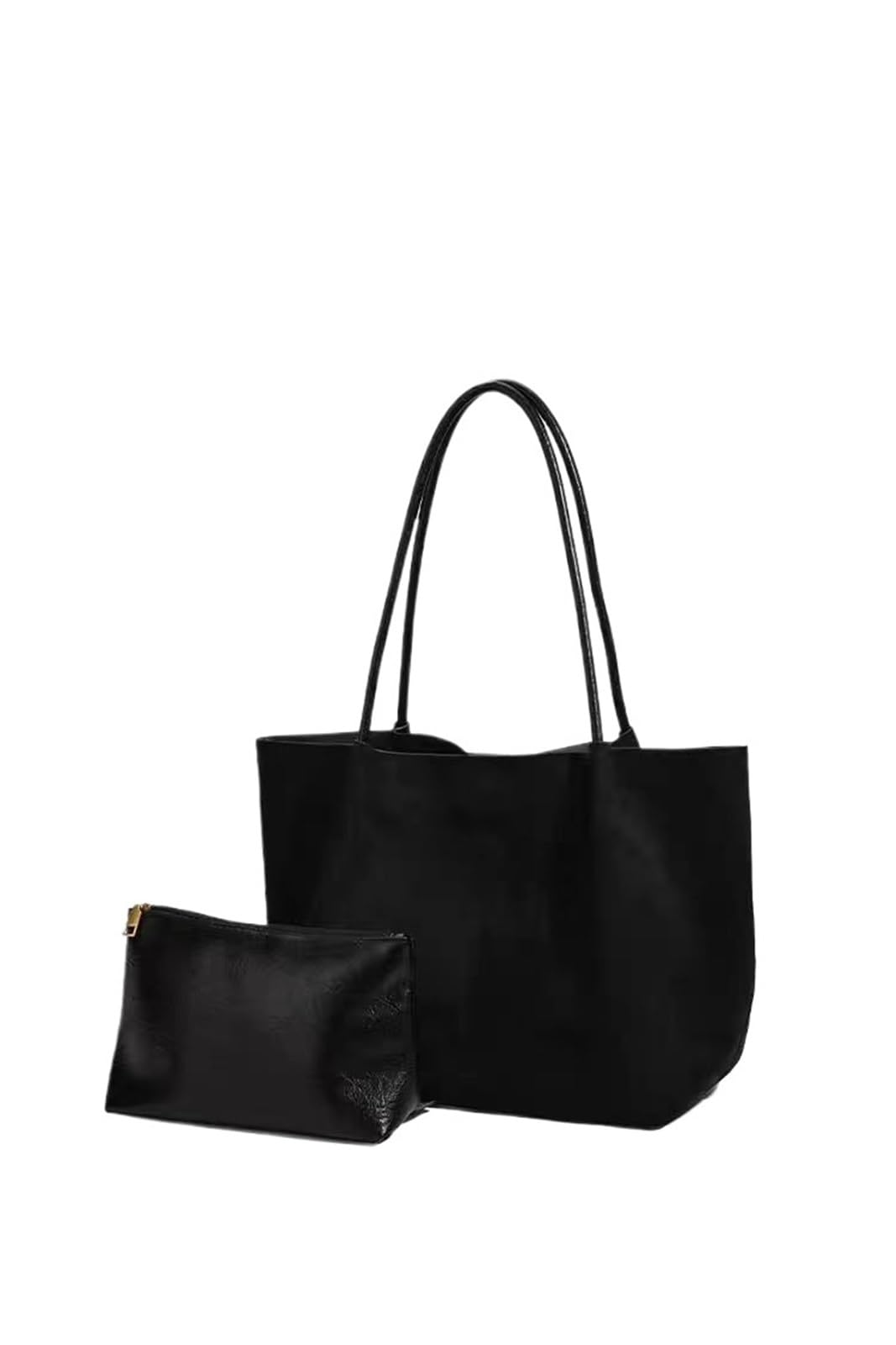 Pochette di Perle per le Donne Borsa tote in velluto retrò di grande capacità minimalista alla moda for il pendolarismo Materiale con doppia cinghia