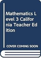 Mathematics Level 3 California Teacher Edition 0618094954 Book Cover