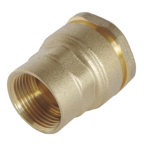 Somatherm 847-50-40S Pe50-F40/49 Female Straight Connector, Grey, Gray, F 40/49 (1"1/2) - Image 2