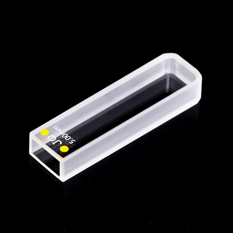 1 cuvette en quartz avec couvercle (5 mm)/cellule en quartz/spectrophotomètres sans colle(Frit sintering)