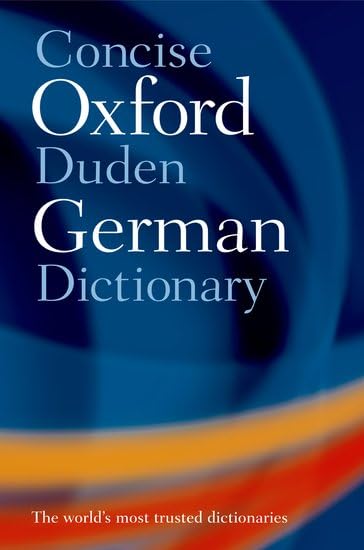 Concise Oxford-Duden German Dictionary (English and German Edition)