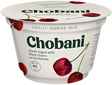 Black Cherry on the Bottom Non Fat Greek Yogurt, 5.3 Ounce -- 12 per case