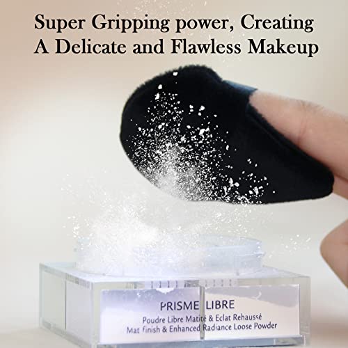 Powder Puff Daubigny 6 Pcs Makeup Puff Face Soft Triangle Powder Puffs For Loose Powder Mineral Powder Body Powder Velour Cosmetic Foundation Sponges Blender Beauty Makeup Tools(Nude+Black) #TOP6