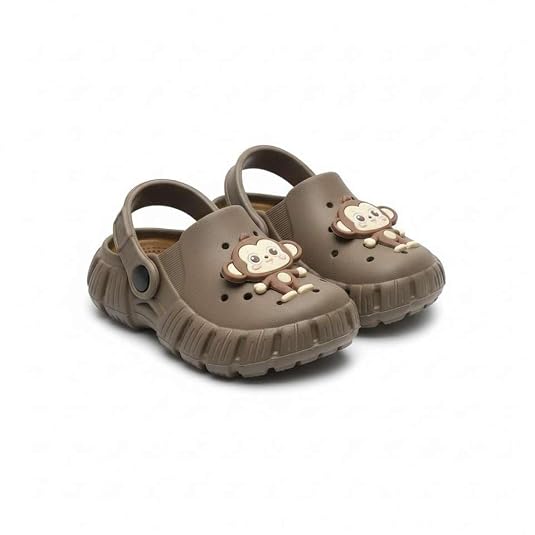 Unisex Kids Clogs Soft Anti Skid Mules Sandals with Adjustable Back Strap Indoor & Outdoor Slipper for Boys & Girls Everyday Use Waterproof Jibbex Slides