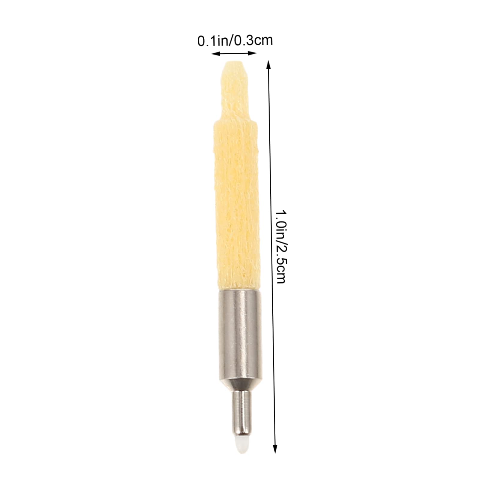 NUOBESTY 3 Pcs Replacement Paint Pen Tips Fine Point Acrylic Nibs for Paint Pens and Tip Replacements for Home Office School Travel Use