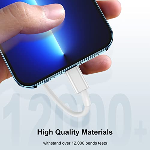Image of Susnwere 16ft /5M Apple MFi Certified Lightning Cable, iPhone Fast Charging Cord for Apple iPhone 13 /12 /11 /X /8 /7, iPad