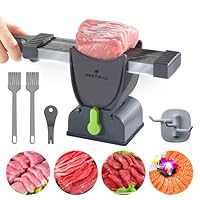 ONCE FOR ALL Einmal für alle Frische Fleisch Slicer Cleaver Küchenmesser Set für Fleisch Schneiden Shredding, manuelle Fleisch Cutter Lebensmittel Slicer für Rindfleisch Schweinefleisch BBQ Hot Pot