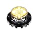 Abrams SAE Class-1 Blaster 120 (Amber/Amber) 36W - 12 LED Tow Truck Construction Vehicle LED Hideaway Surface Mount Strobe Warning Light