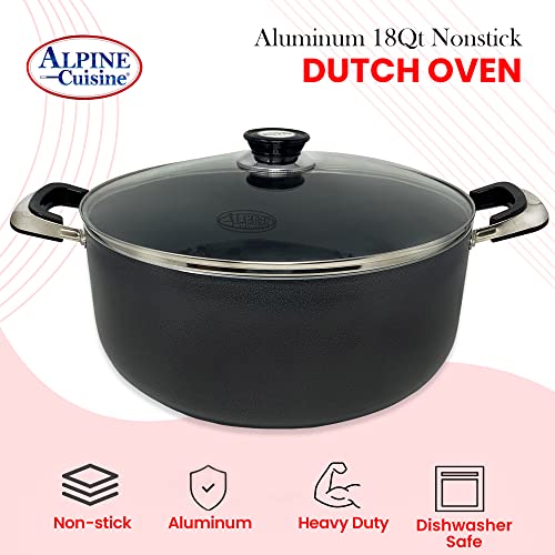 Alpine-Cuisine-18-Quart-Non-stick-Stock-Pot-with-Tempered-Glass-Lid-and-Carrying-Handles-Multi-Purpose-Cookware-Aluminum-Dutch-Oven-for-Braising-Boiling-Stewing
