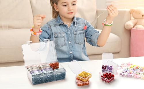 Kingrol OB-415 60 Pieces Plastic Bead Organizers thumb #6