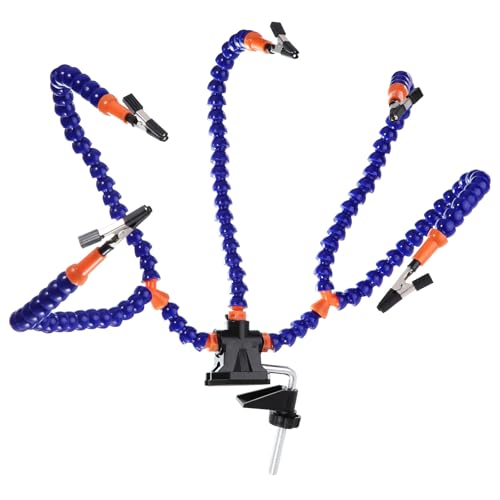 Evite movimientos al soldar con el soporte de brazos flexibles Harfington para PCB 2