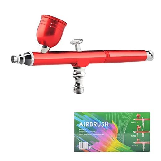 HUBEST 0.3mm Dual-Action Airbrush Spray Gun,with 7cc Cup for Model & Makeup