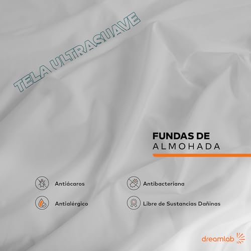 La Mejor Recopilación de Fundas de almohadas favoritos de las personas. 11 Fundas de almohadas marca Dreamlab (2)
