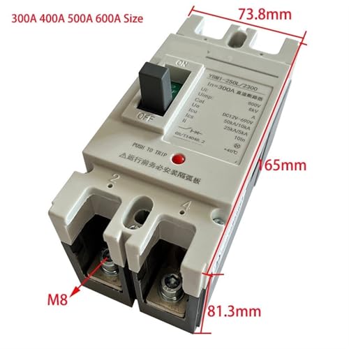 Protecteur de cellules solaires disjoncteur DC 400A pour batterie - 4