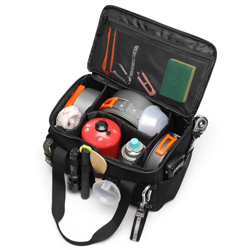 Tactical Camping Storage Bag 14L Tactical Utility Tote Bag Camping Cookware Organizer Trunk Organizer - Image 6